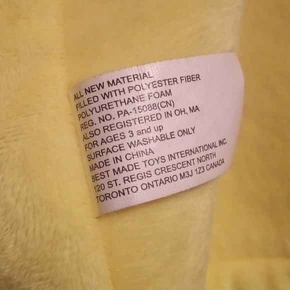 Mini Duck Backpack Plush Plushie For Kids (Yellow) #100 - Picture 4 of 5